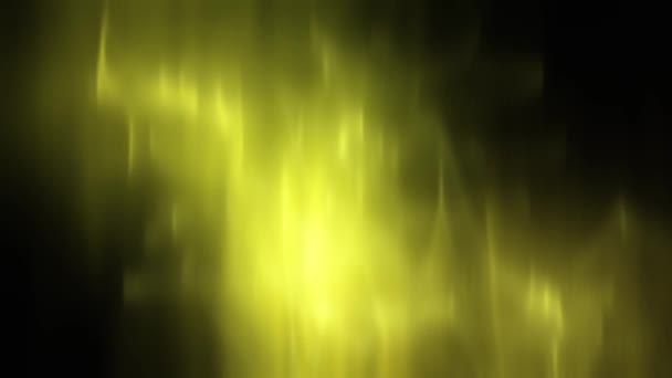 Golden Abstract Background Motion Aurora Pattern — Stock Video