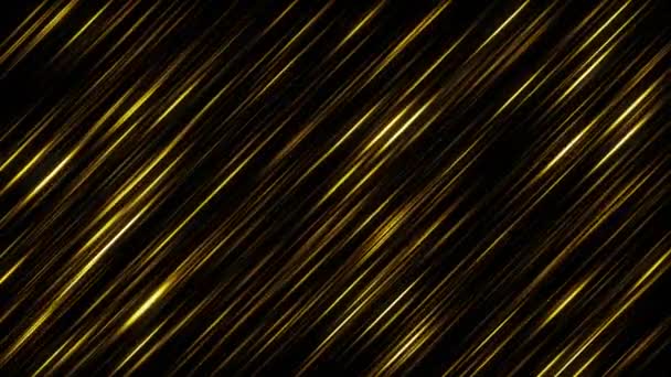 Golden Abstract Background Motion Texture Pattern — Stock Video