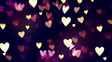 Kalp desenli tatlı kalp animasyonu sever.