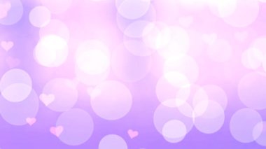 Bokeh mercek parıltısı bulanık ışıklar daireler çiziyor