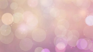 Bokeh mercek parıltısı bulanık ışıklar daireler çiziyor