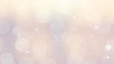 Bokeh mercek parıltısı bulanık ışıklar daireler çiziyor