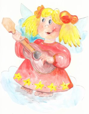 Gitarist mutlu melek