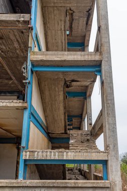 Sırbistan 'ın en eski şeker fabrikasını terk etti. Terk edilmiş fabrika binaları Sırbistan 'ın Belgrad kentindeki Padinska Skela belediyesinde bulunuyor..