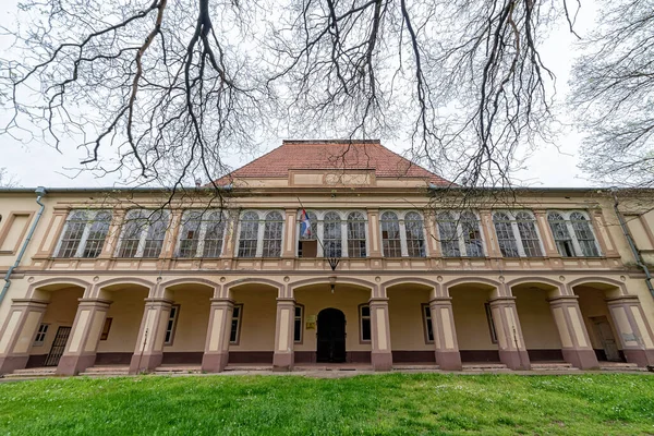 Новий Кнезевац Сербія Травня 2021 Замок Сім Сервійських Новому Кнезеваці — стокове фото