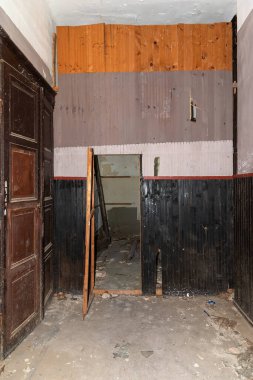 Bocar, Sırbistan - 04 Mayıs 2021: Hertelendi 'nin İçi - Bajiç Kalesi, 19. yüzyılın başında Bocar köyünde klasik tarzda inşa edildi.