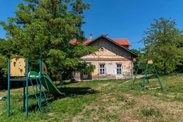 Jarkovci Sérvia Junho 2021 Casa Verão Pejacevic Foi Construída Final — Fotografia de Stock