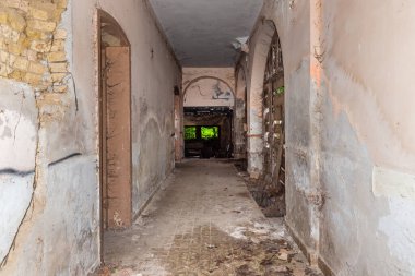 Bajsa, Sırbistan - Haziran 06, 2021: Zako Kalesi, asilzade Zako ailesinin ihtiyaçları için 18. yüzyılda Bajsa 'da kuruldu..