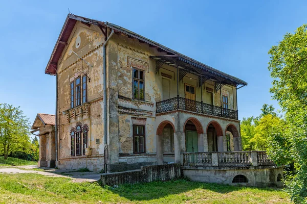 Jarkovci Serbia Junio 2021 Casa Verano Pejacevic Fue Construida Finales — Foto de Stock