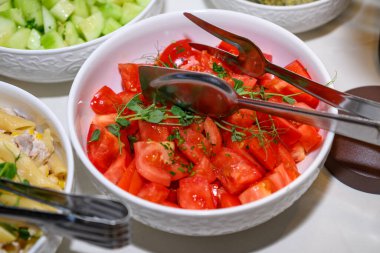 Kasede domates salatası