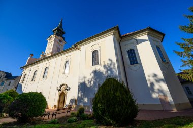 Sombor, Sırbistan - 01 Kasım 2025: Sombor 'daki Sırp Ortodoks Kilisesi