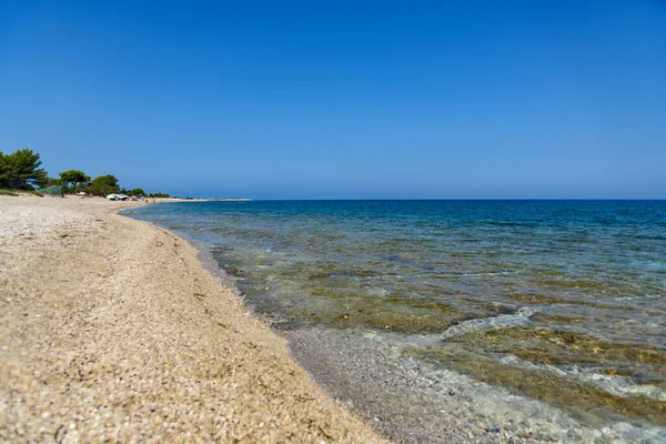 Lefkada, Yunanistan 'da Paralia Agios Ioannis