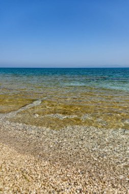 Lefkada, Yunanistan 'da Paralia Agios Ioannis