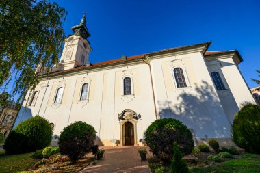Sombor, Sırbistan - 01 Kasım 2025: Sombor 'daki Sırp Ortodoks Kilisesi