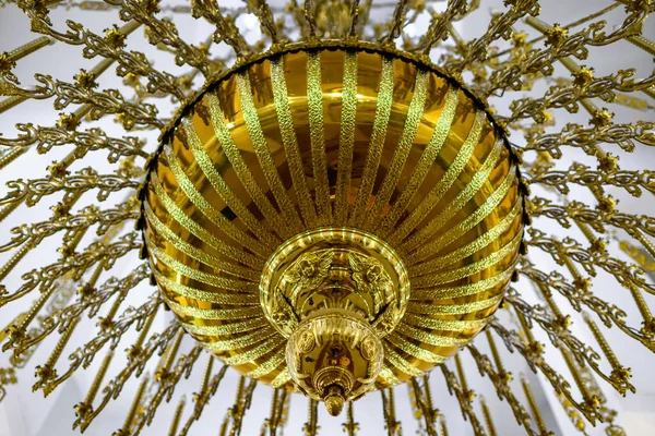 A nice big chandelier in the Orthodox church