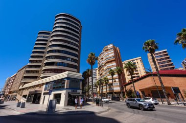 Malaga, İspanya - 06 Ağustos 2024: Malaga, İspanya.