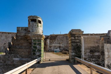 Tarifa, İspanya - 03 Ağustos 2024: Centro de Interpretacin de la Isla de Tarifa