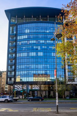 Novi Sad, Sırbistan - 09 Aralık 2025: Novi Sad, Sırbistan 'daki 