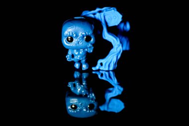 Novi Sad, Sırbistan - 03 Aralık 2025: TV Serisi Yabancı Şeyler Oyuncak. Vecna bir çocuk oyuncağı.