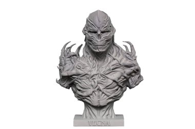 Novi Sad, Sırbistan - 25 Şubat 2026: Netflix serisi Stranger Things 'den Vecna karakterinin koleksiyonu.