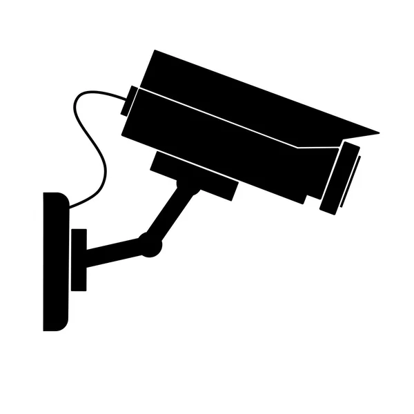 Câmera de vigilância por vídeo — Vetor de Stock