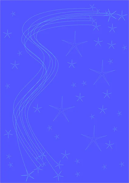 Abstract background with stars. — Stock Vector