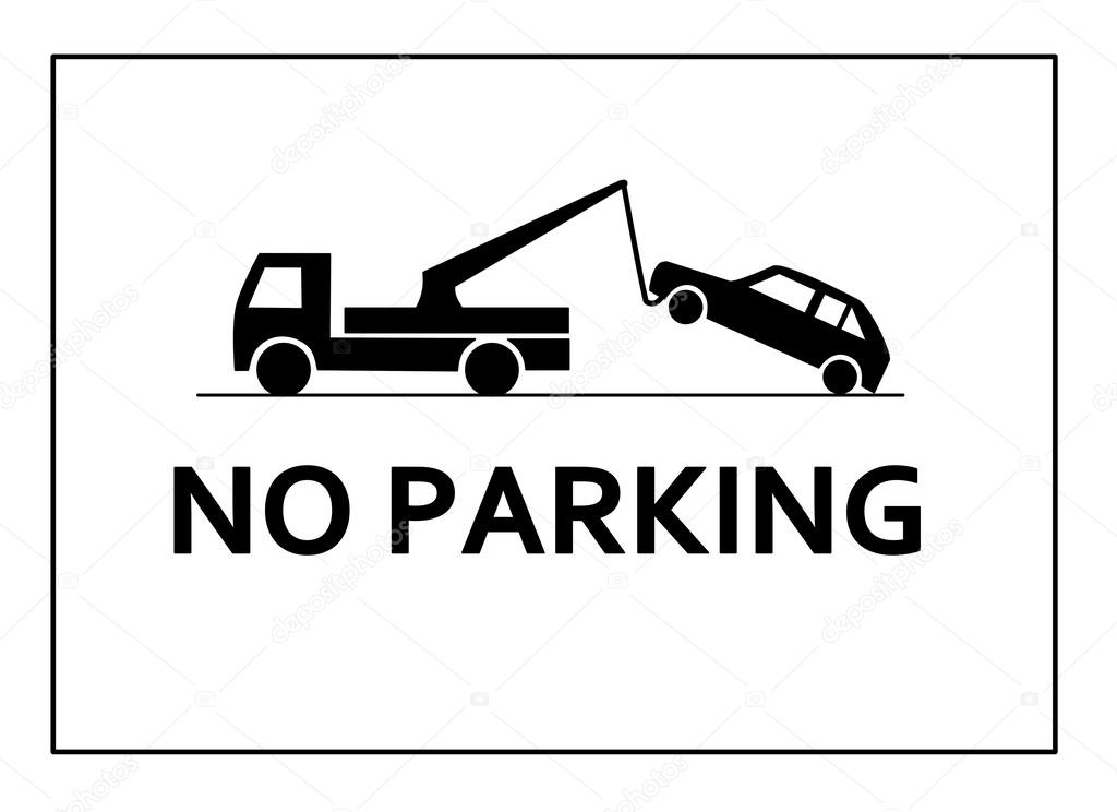 No parking — Stock Vector © Lucaso 52543375