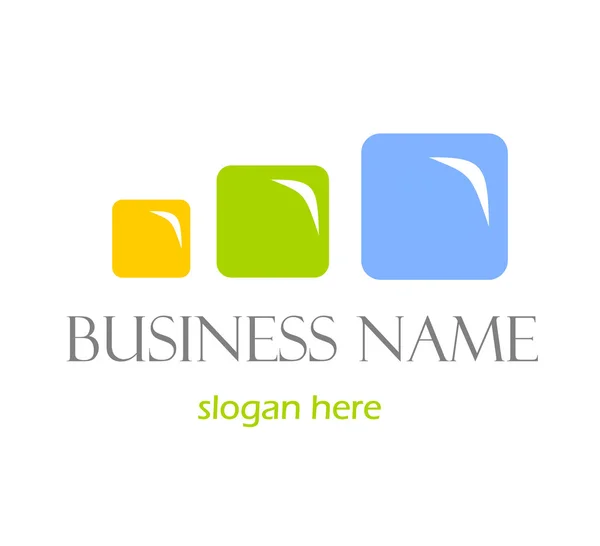 ビジネスのロゴ — ストックベクタ