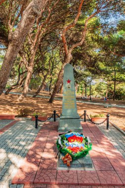 Terletsky A partizan birliğinin komutanına Foros şehrinde bir anıt dikildi. Evet..