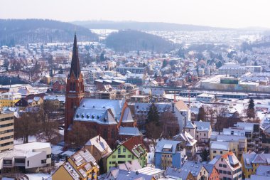 Heidenheim in winter clipart