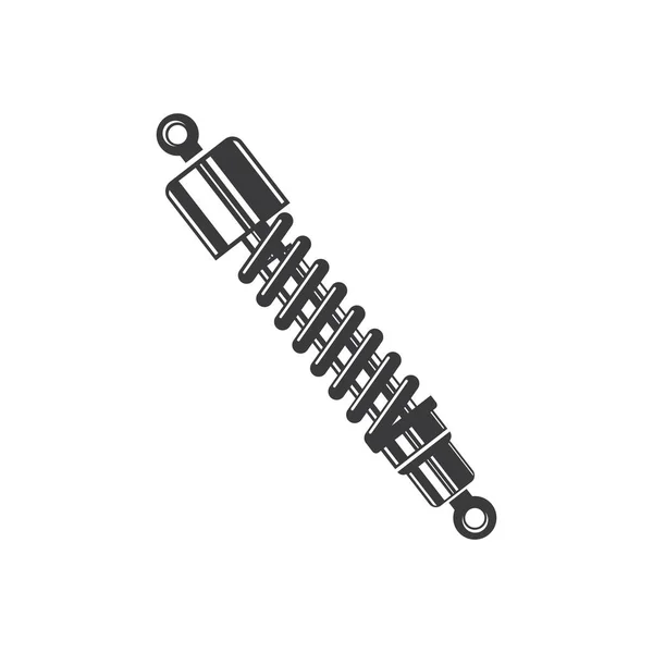 Modèle Conception Illustration Vectorielle Icône Amortisseur — Image vectorielle