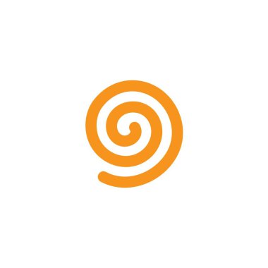 girdap rüzgar ikonu vektör tasarım örnekleme şablonu