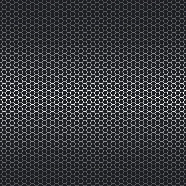 Métal Hexagone Vecteur Fond Illustration Design — Image vectorielle