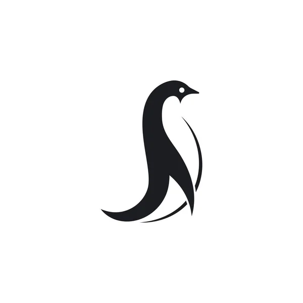 ペンギンアイコンベクトルイラストデザインテンプレートウェブ — ストックベクタ