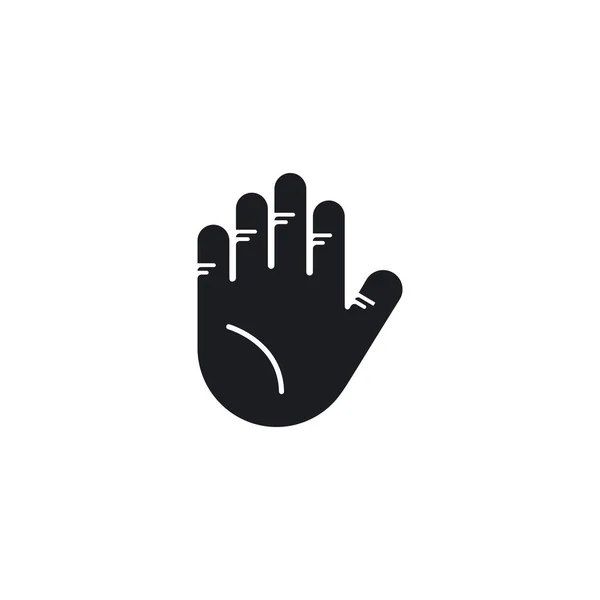 Hand Icon Vector Illustration Design Template — Stock Vector