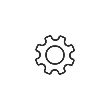 Gear Şablonu vektör resimleme tasarımı