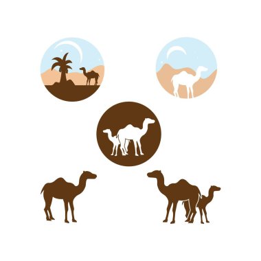 Deve simgesi çizim şablonu ağı