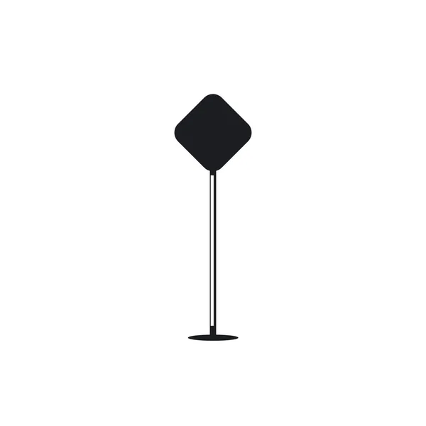 Werbetafel Aufmerksamkeit Autobahn Zeichen Symbol Vektor Illustration Design Vorlage Web — Stockvektor