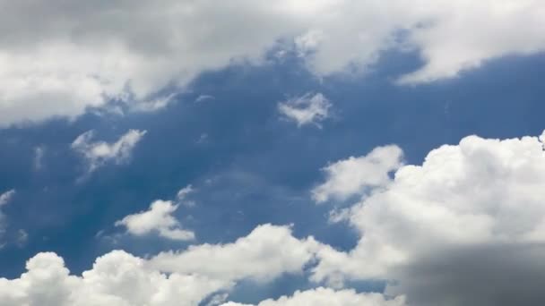 Waktu Selang Fotografi Awan Bergerak Awan Kaya Sebelum Topan — Stok Video