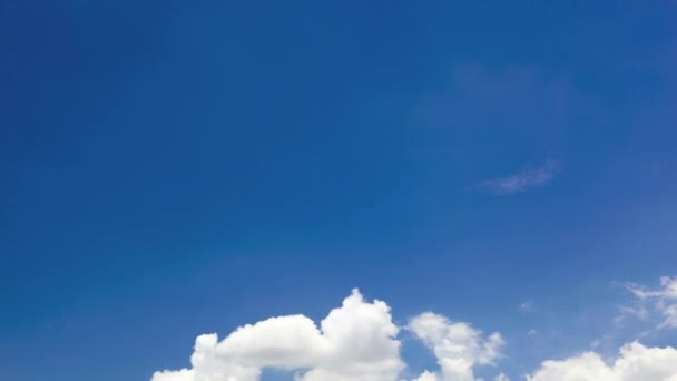 Hızlandırılmış Fotoğrafçılık Hareket Eden Bulutlar Tayfundan Önce Zengin Bulutlar — Stok video