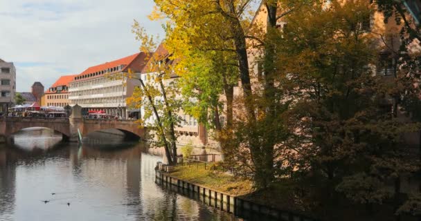 德国纽伦堡秋季圣灵医院 — 图库视频影像