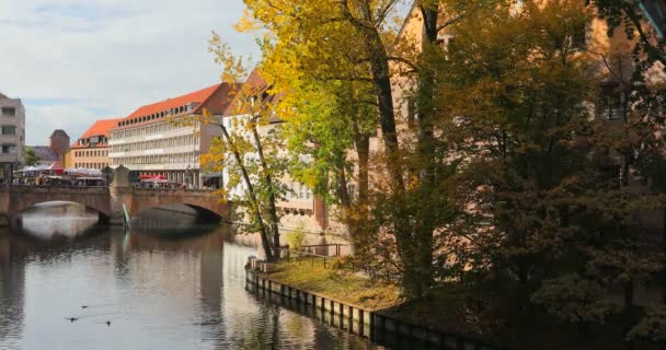 Heliga Andens Sjukhus Nürnberg Tyskland — Stockvideo