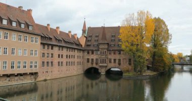 Sonbaharda Kutsal Ruh Hastanesi, Nuremberg, Almanya