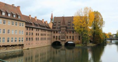 Sonbaharda Kutsal Ruh Hastanesi, Nuremberg, Almanya