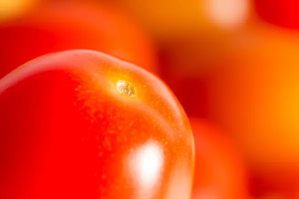 Close-up tomates frescos do jardim na Tailândia — Fotografia de Stock