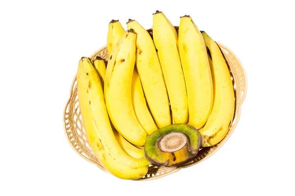 Cavendish banana isolated on background — Stock Photo, Image