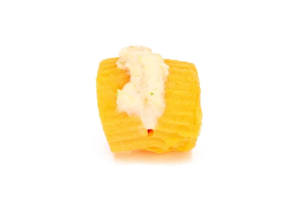 Japanisches Tamago mit Tako Sushi isoliert auf weißem Hintergrund — Stockfoto