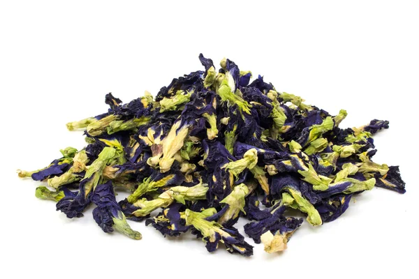 Kelebek bezelye kuru izole beyaz arka plan