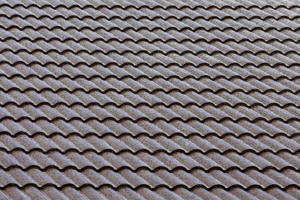 Конструкция текстурного фона на крыше дома