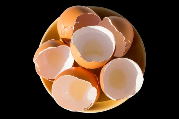 Eggs chicken farm on background — Stock Photo, Image